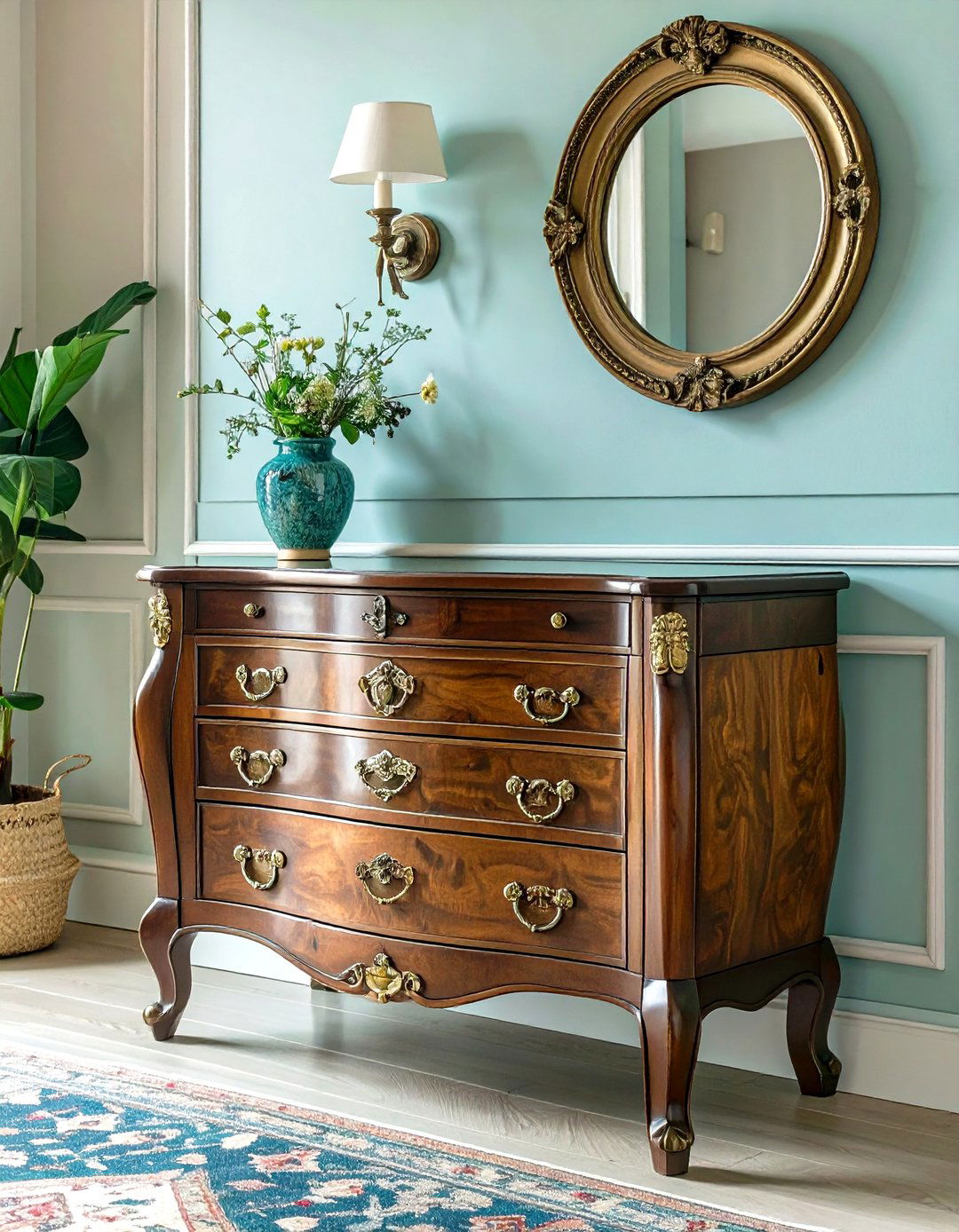 Antique Style Accent Furniture - 30 traditional interior design ideas