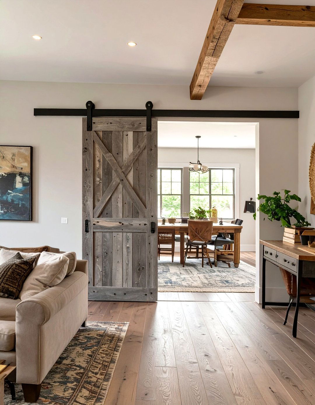 Antique or Reclaimed Doors - 30 what is country interior design ideas