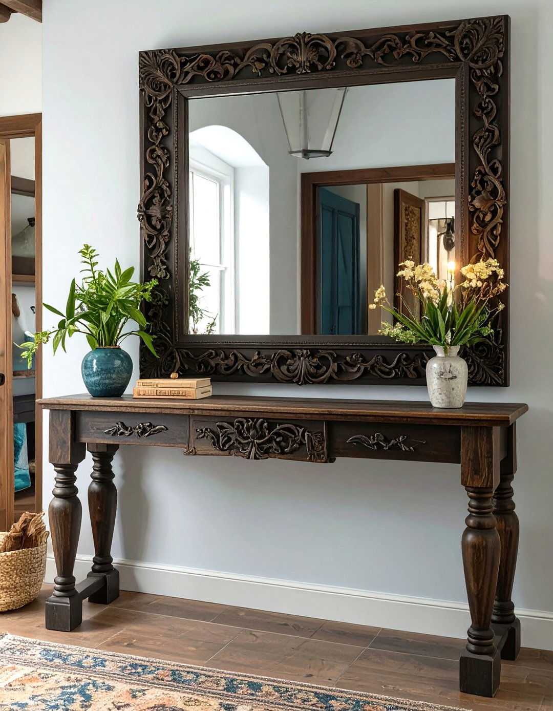 Antique or Vintage Mirrors - 30 spanish interior design ideas