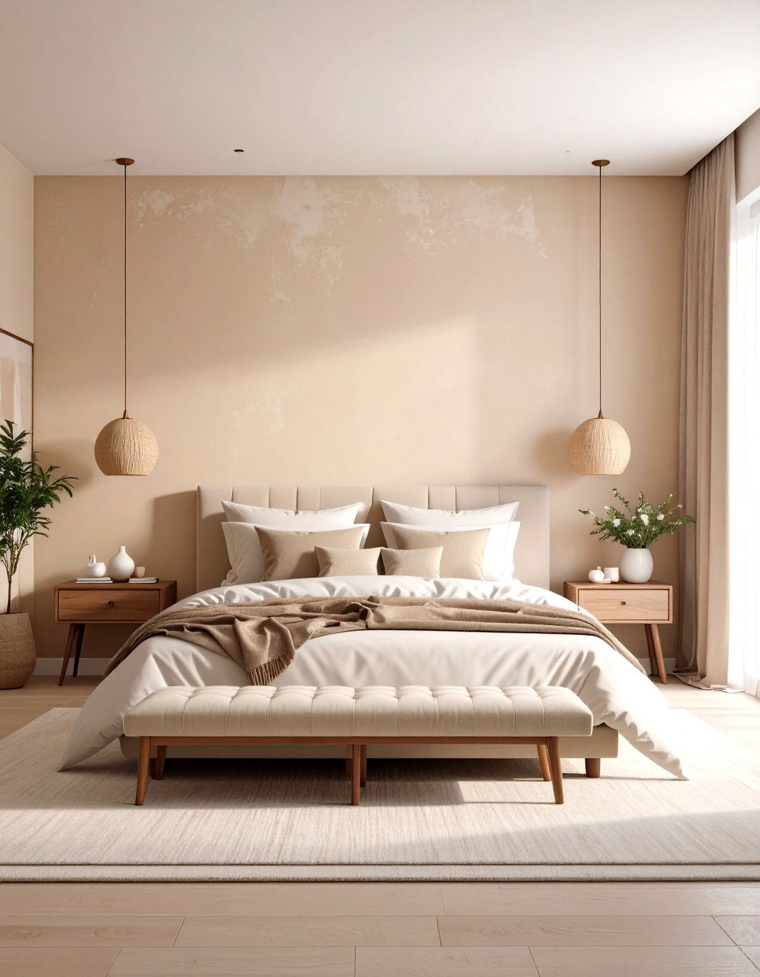 Applying Plaster or Limewash Wall Finishes - 30 quiet luxury interior design ideas