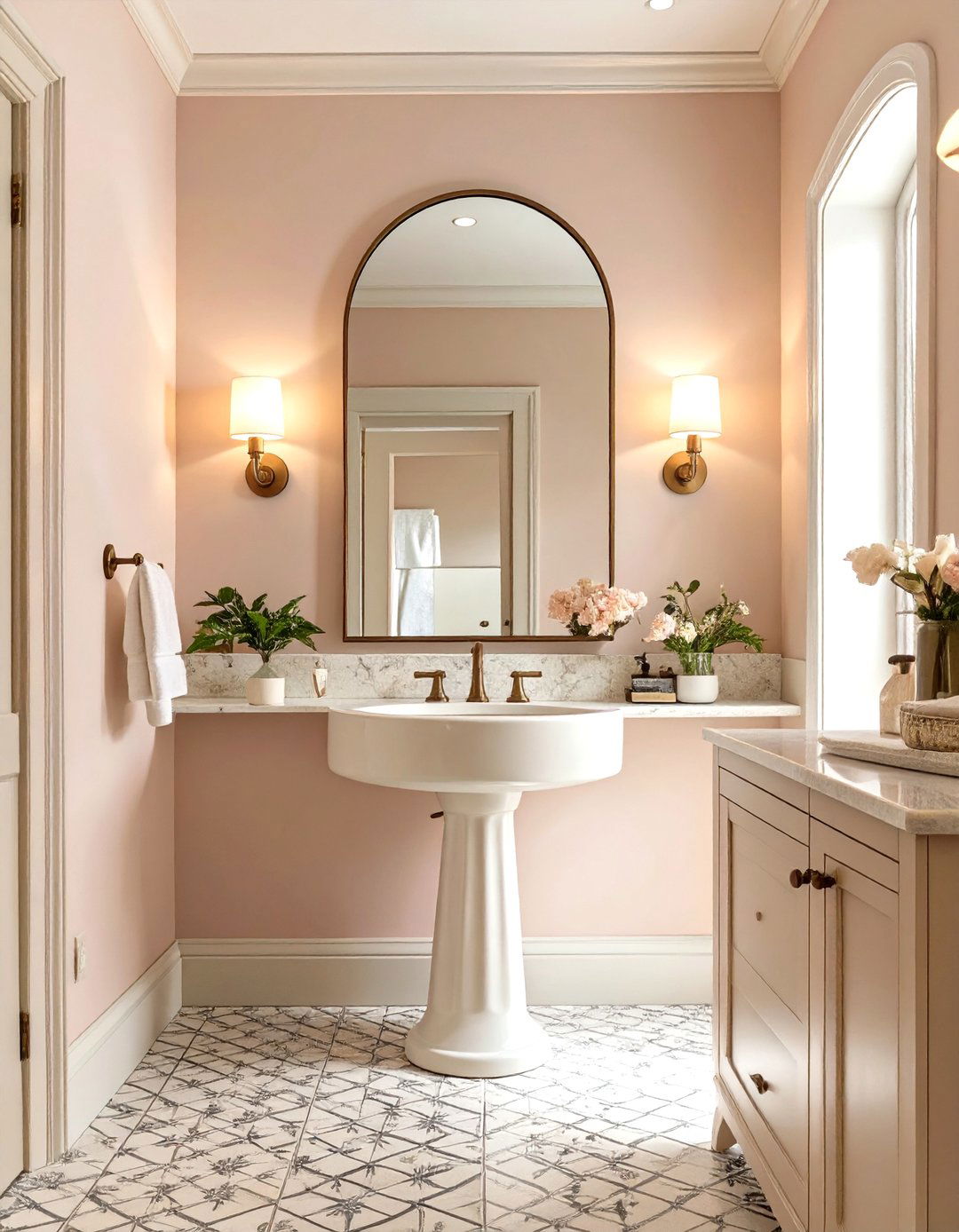 Arched Bathroom Mirror Design - 30 bathroom mirrors ideas