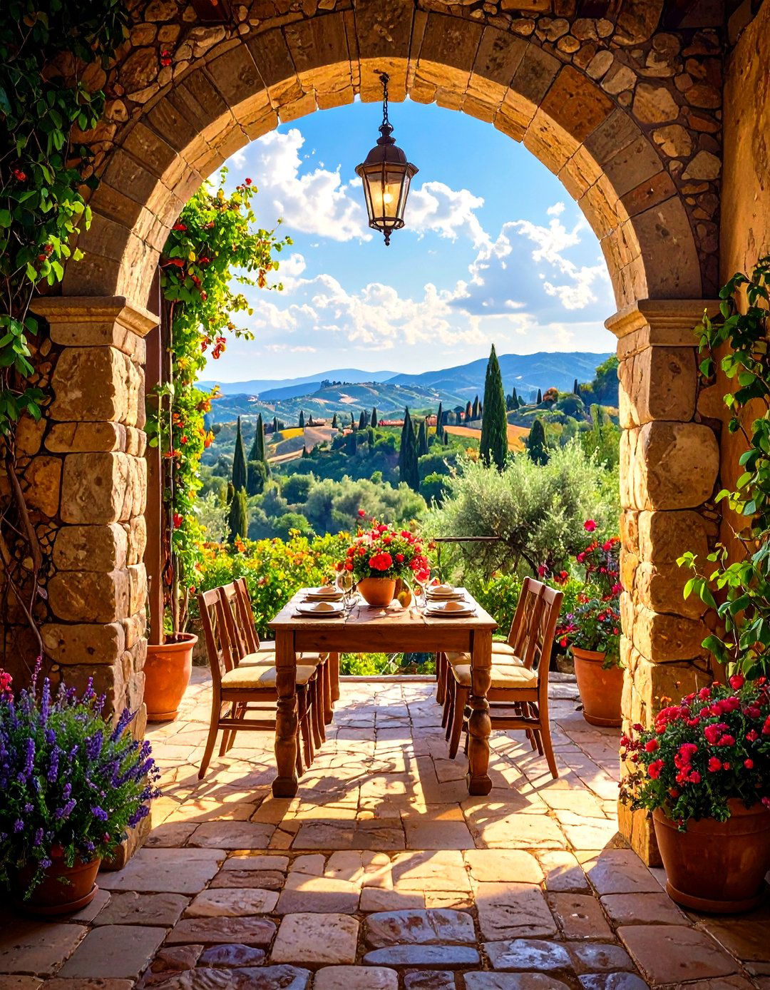 Arched Doorways and Windows - 30 tuscan interior design ideas