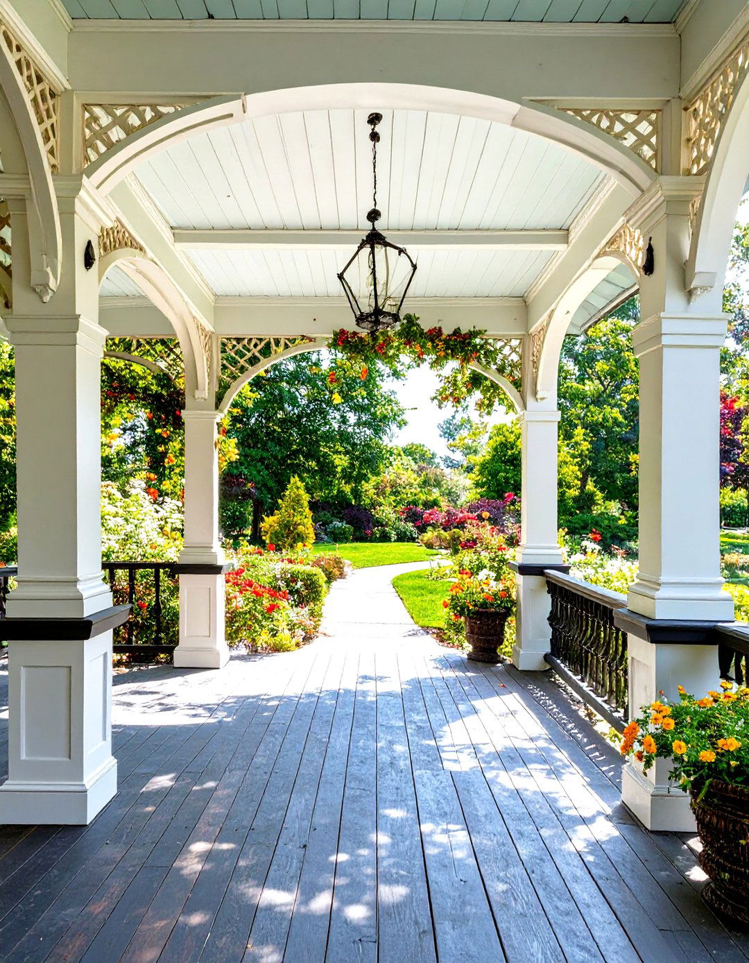 Arched Under Deck Lattice Sections - 30 under deck lattice ideas