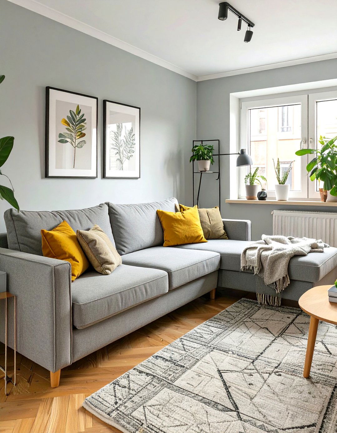Arrange Furniture Away from Walls - 30 tiny living room ideas