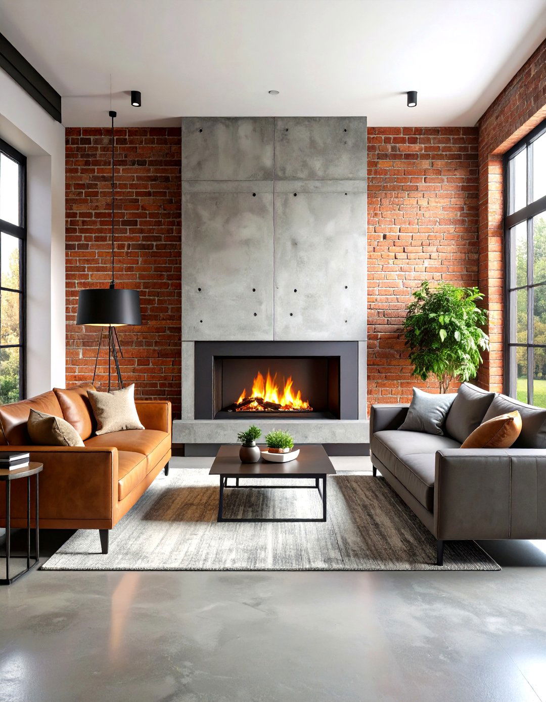 Art Centric Fireplace Wall - 30 fireplace accent wall ideas