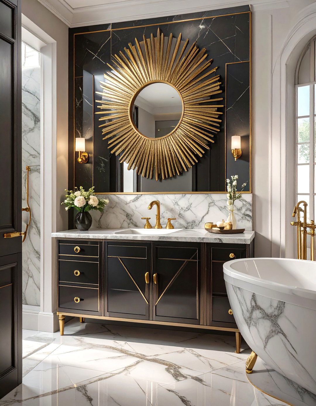 Art Deco Bathroom Cabinet - 30 bathroom cabinet ideas