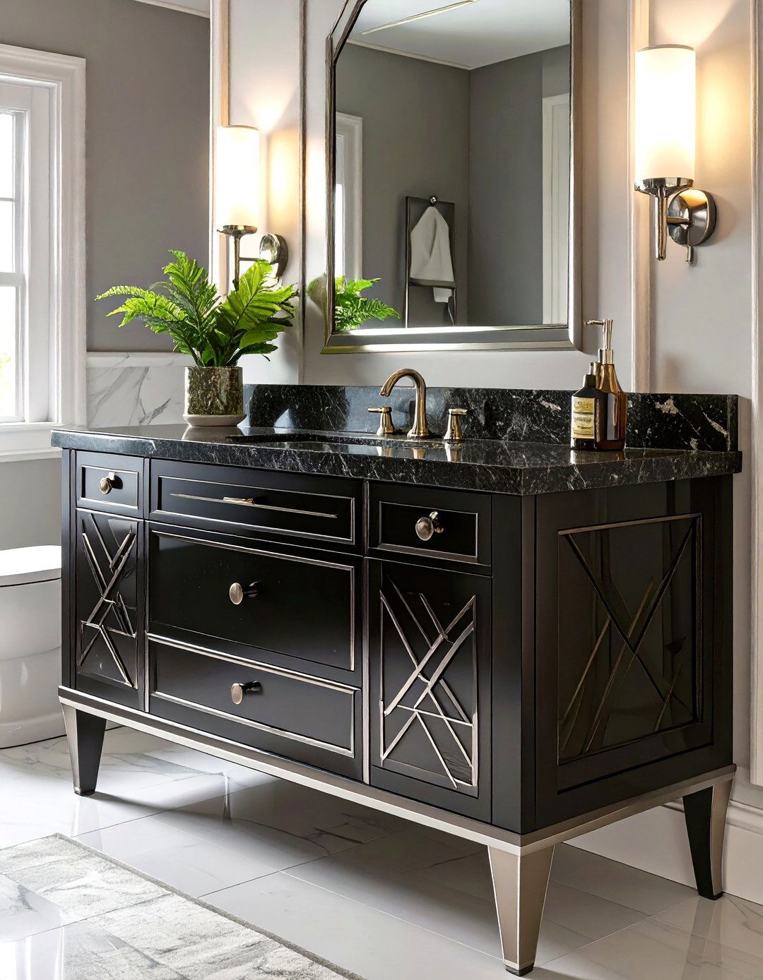 Art Deco Bathroom Vanity - 30 bathroom vanity designs