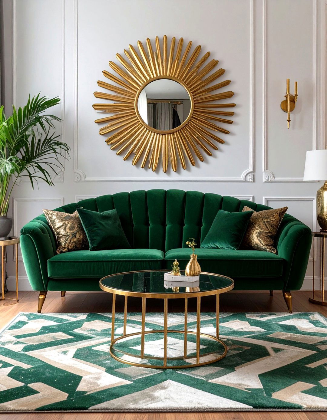 Art Deco Delight Living Room - 30 cute living room ideas