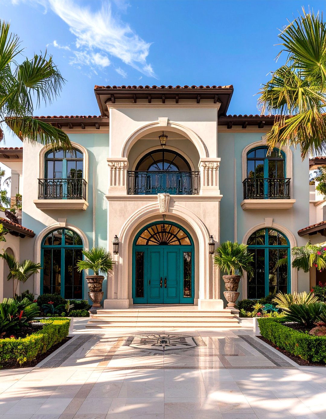 Art Deco Geometric Glamour - 30 exterior home design ideas