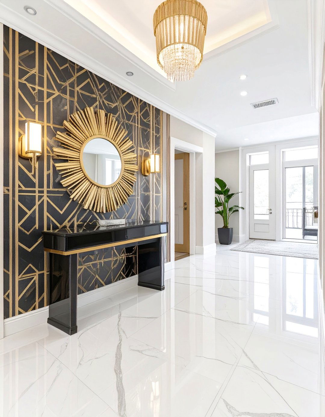 Art Deco Glamour - 30 best interior design ideas