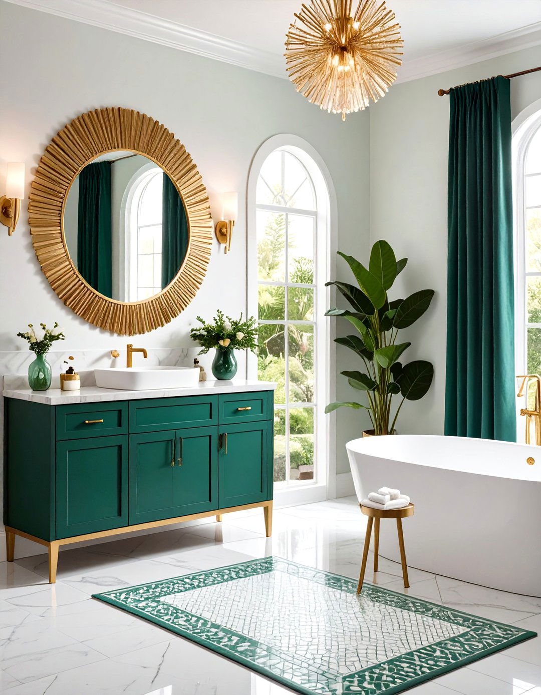 Art Deco Glamour Affordably - 30 affordable interior design ideas