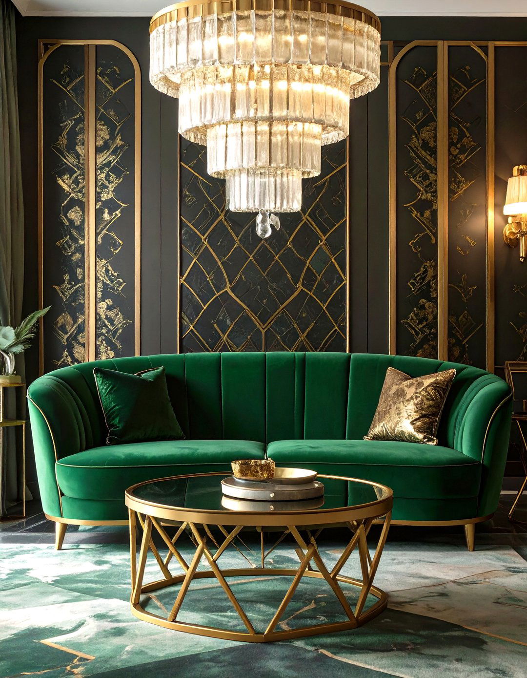Art Deco Glamour Mood Board - 30 mood board interior design ideas
