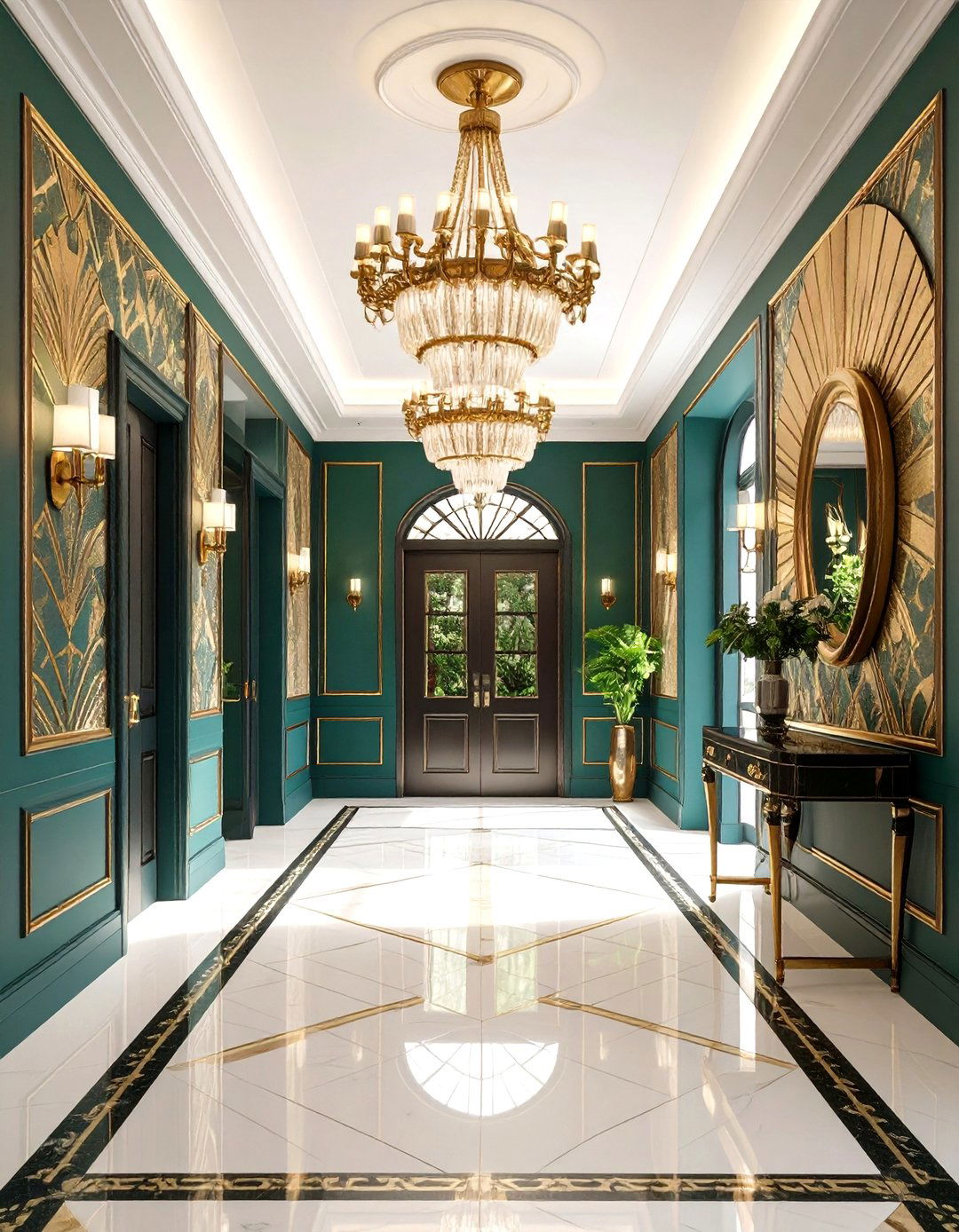 30 Hallway Design Ideas to Transform Your Narrow Paths - We Love Home Blog