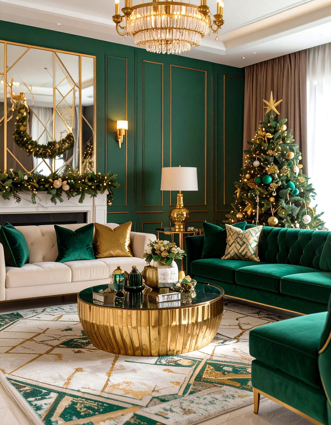 Art Deco Holiday Glamour - 30 interior design ideas for holiday decor