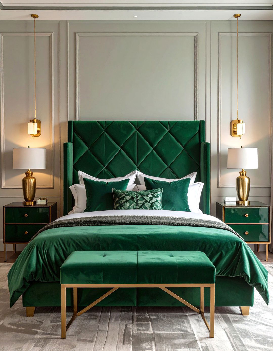 Art Deco Inspired Bedroom Glamour - 30 interior design blog ideas