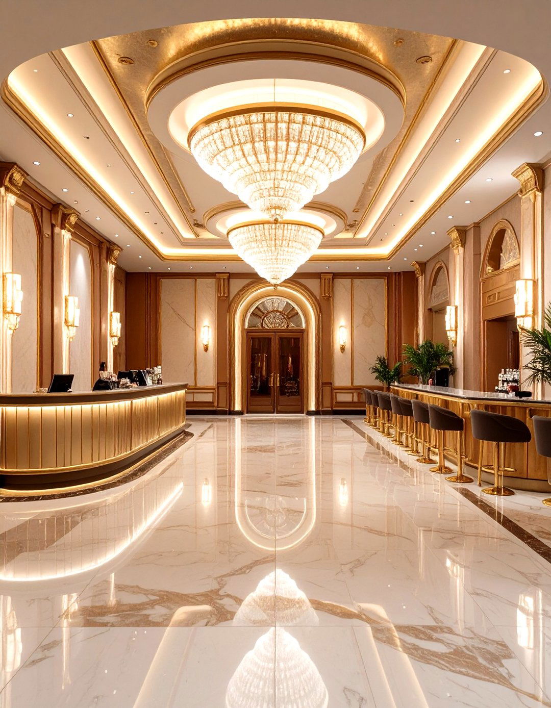 Art Deco Inspired Boutique Cinema - 30 interior design education ideas