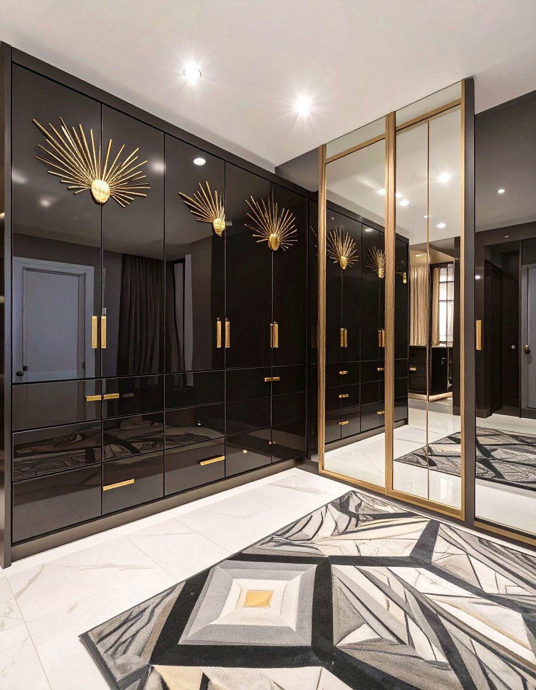 Art Deco Inspired Closet Design - 30 design a closet online free ideas