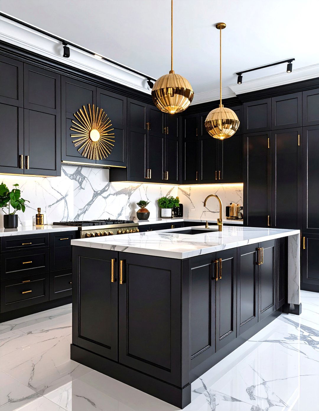 Art Deco Inspired Kitchen Cabinets - 30 design kitchen cabinets ideas