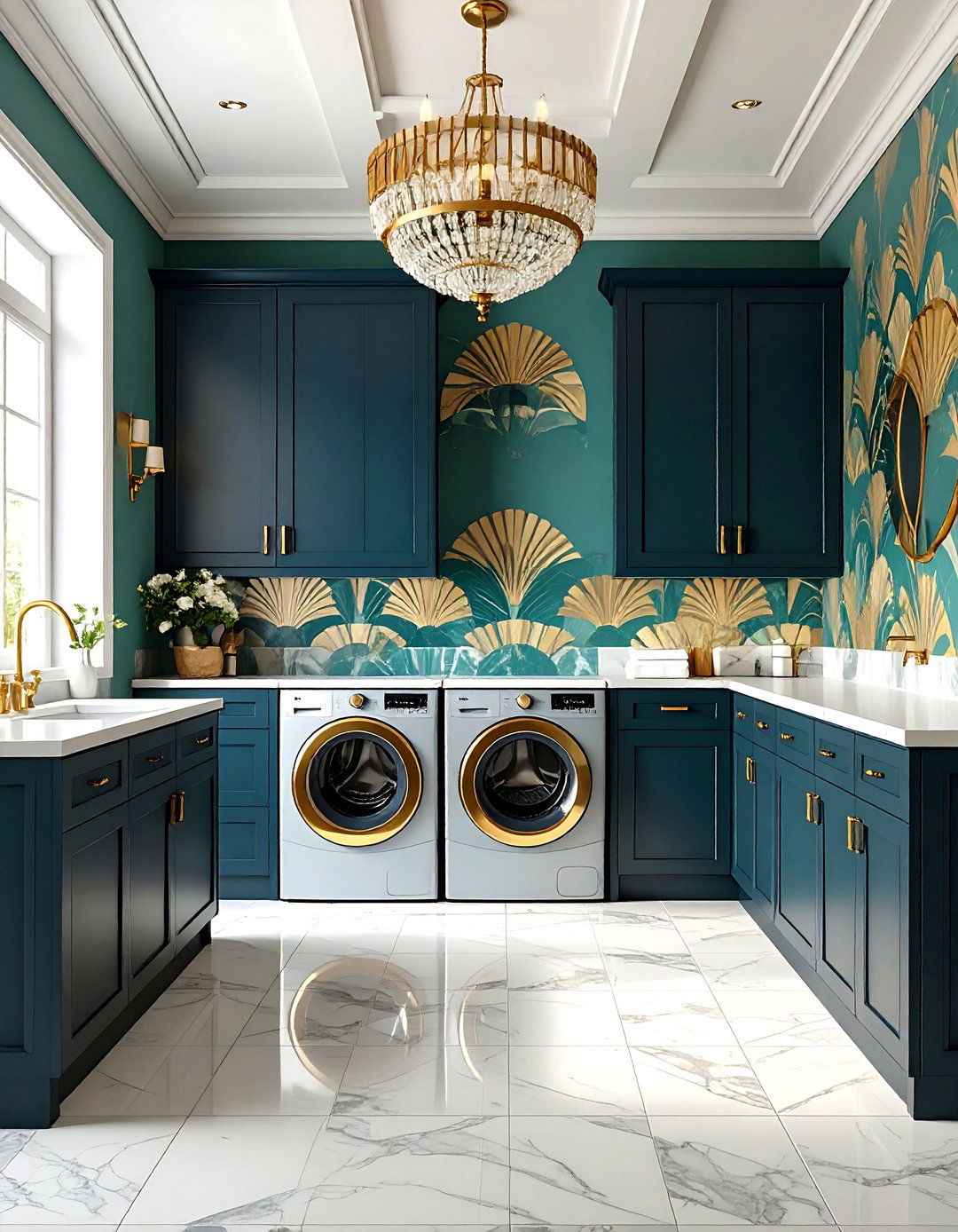 30 Laundry Room Wallpaper Ideas for a Fresh New Look - We Love Home Blog