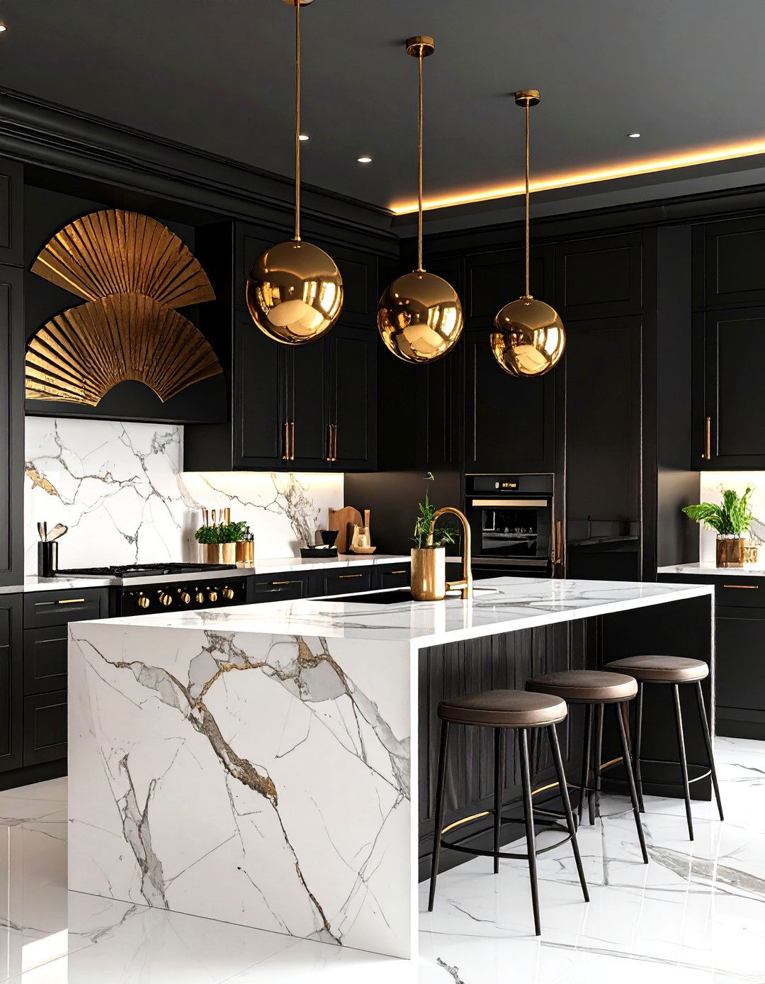 Art Deco Kitchen Wallpaper - 30 kitchen wallpaper ideas