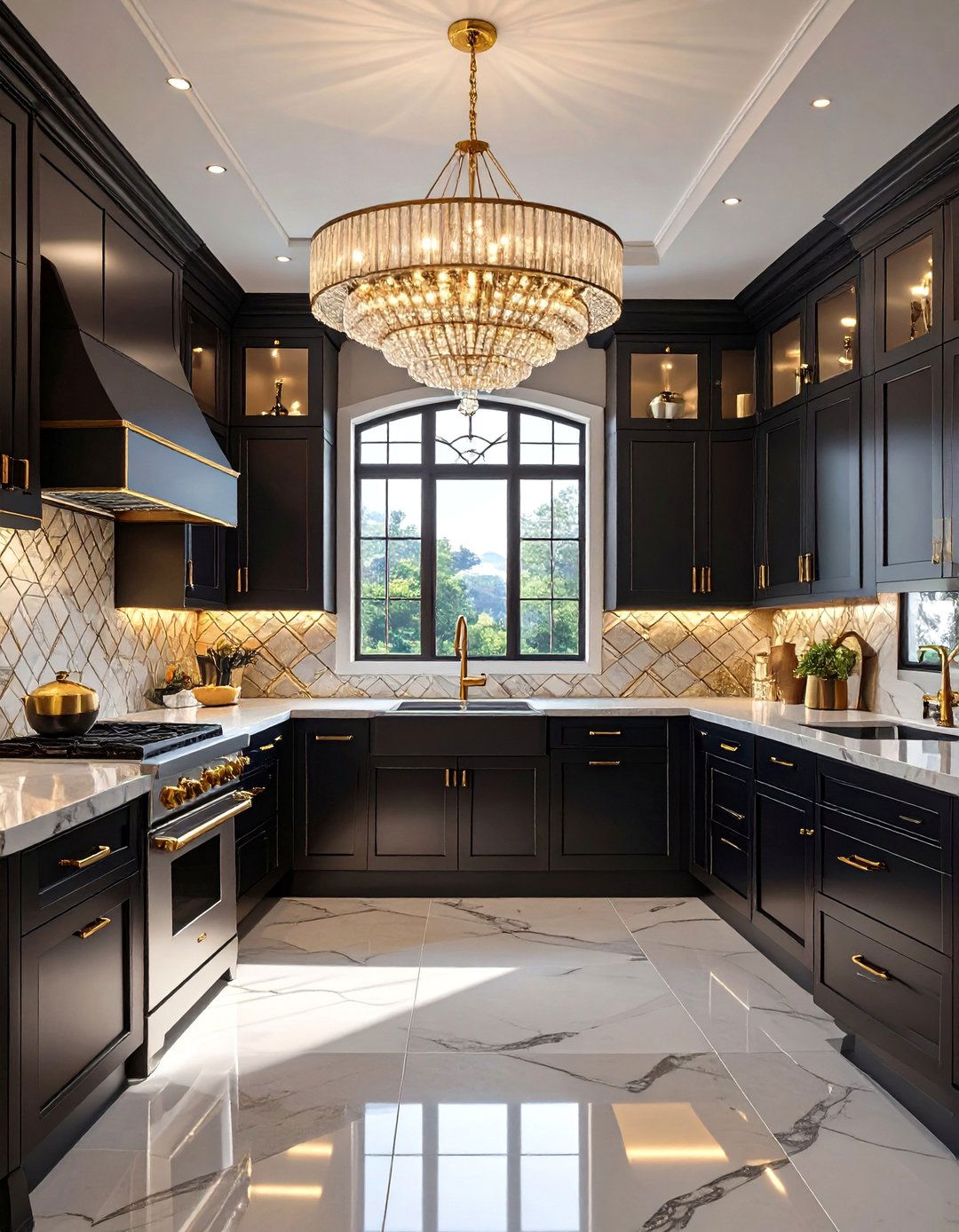 Art Deco Kitchen - 30 bloxburg kitchen ideas