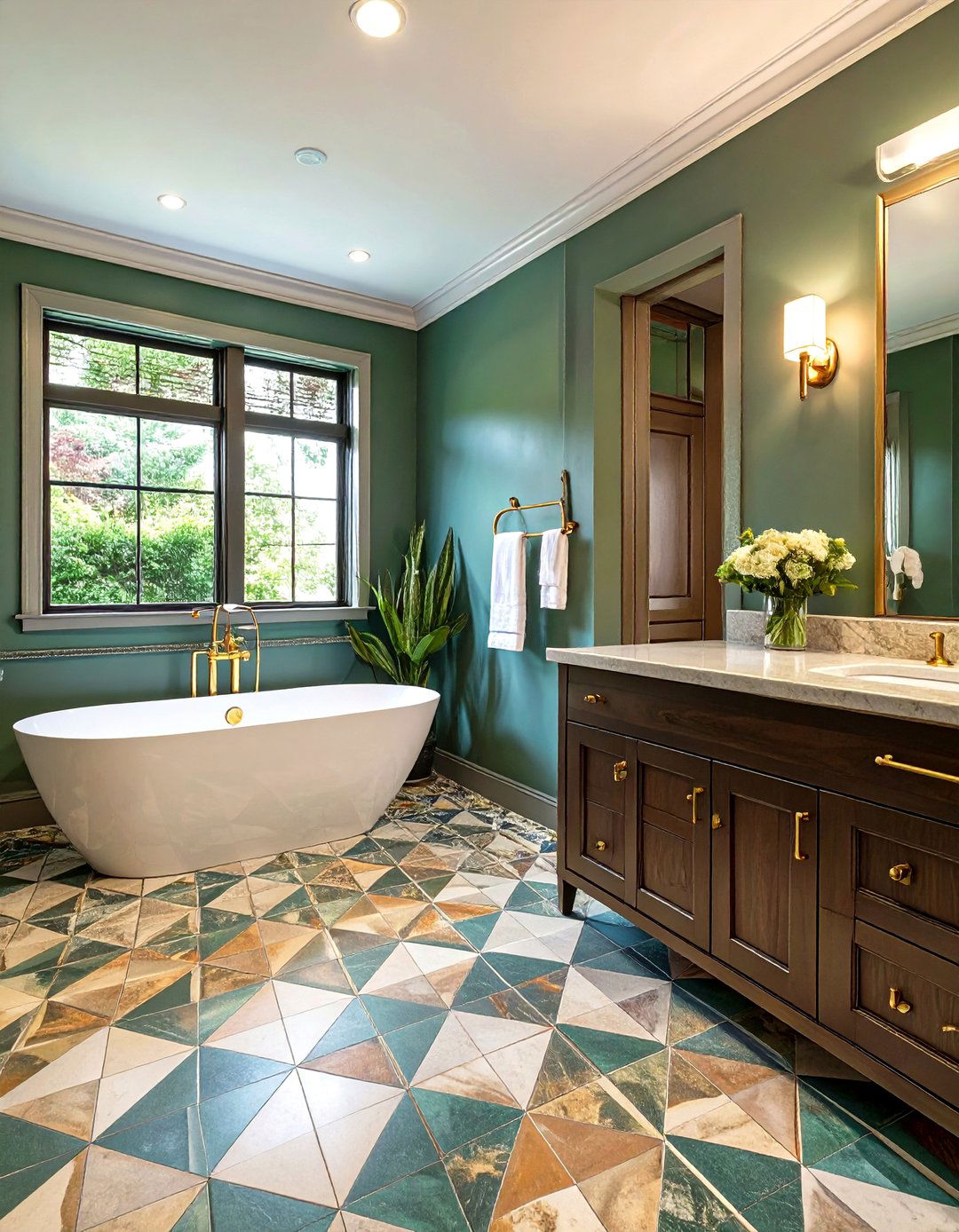 Art Deco Revival Bathroom - 30 nu look home design ideas