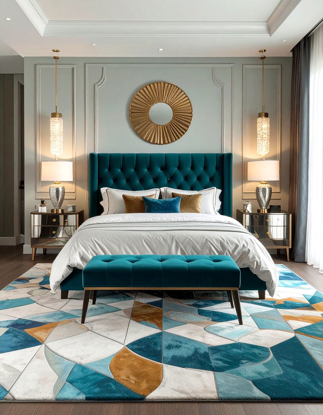 Art Deco Revival Bedroom - 30 interior design simulator ideas