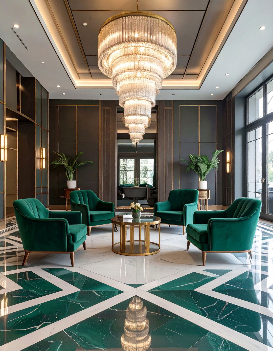 Art Deco Revival Corporate Interiors - 30 corporate interior design ideas