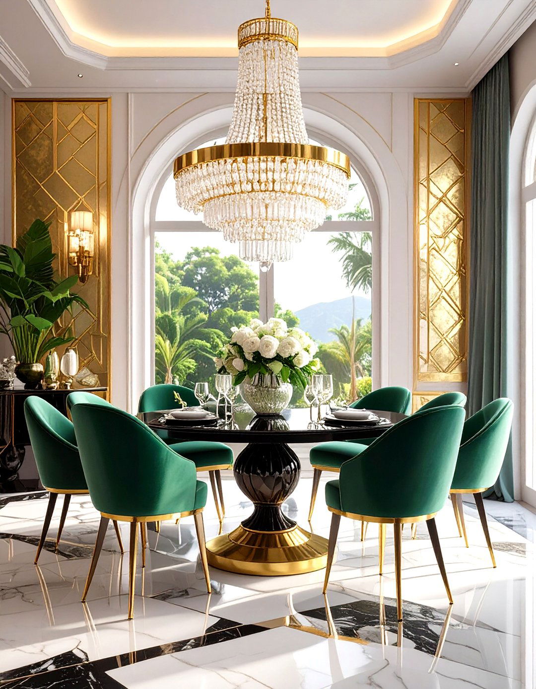Art Deco Revival Glamour - 30 high end interior design ideas