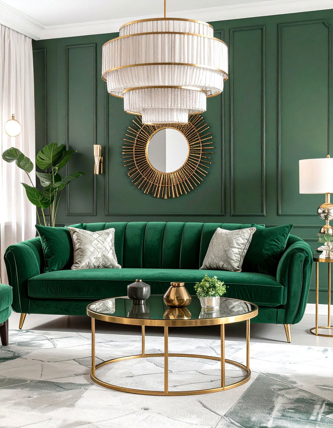 Art Deco Revival Living Room - 30 interior design living room ideas