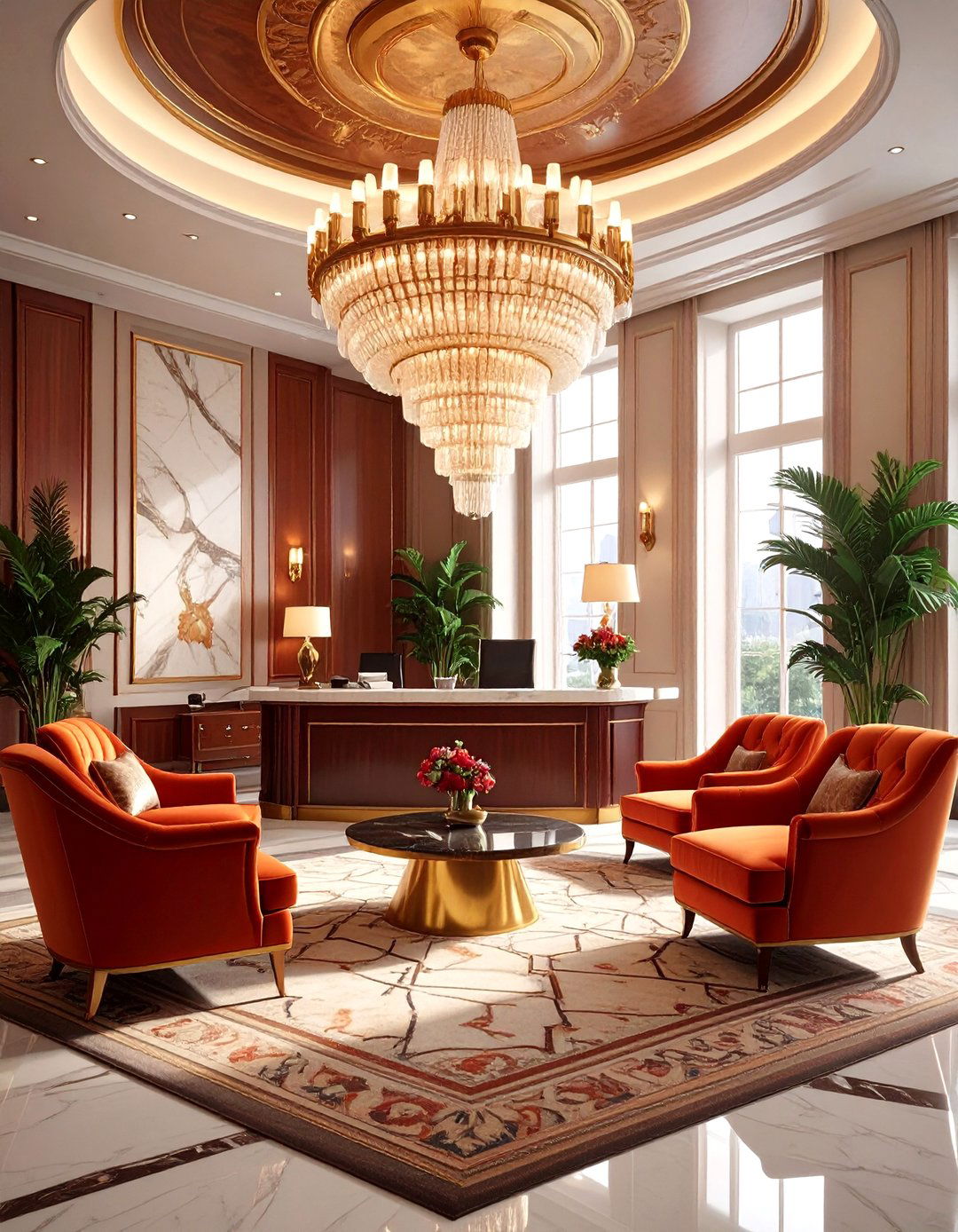 Art Deco Revival Office - 30 modern office interior design ideas