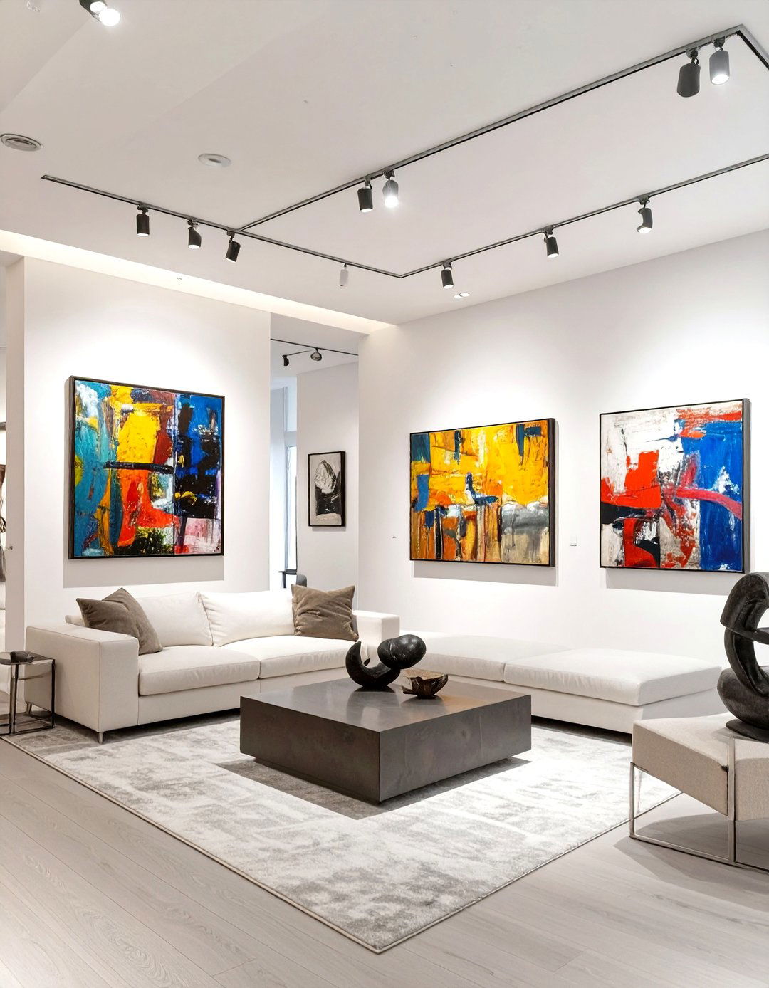Art Focused Gallery Style - 30 condo interior design ideas