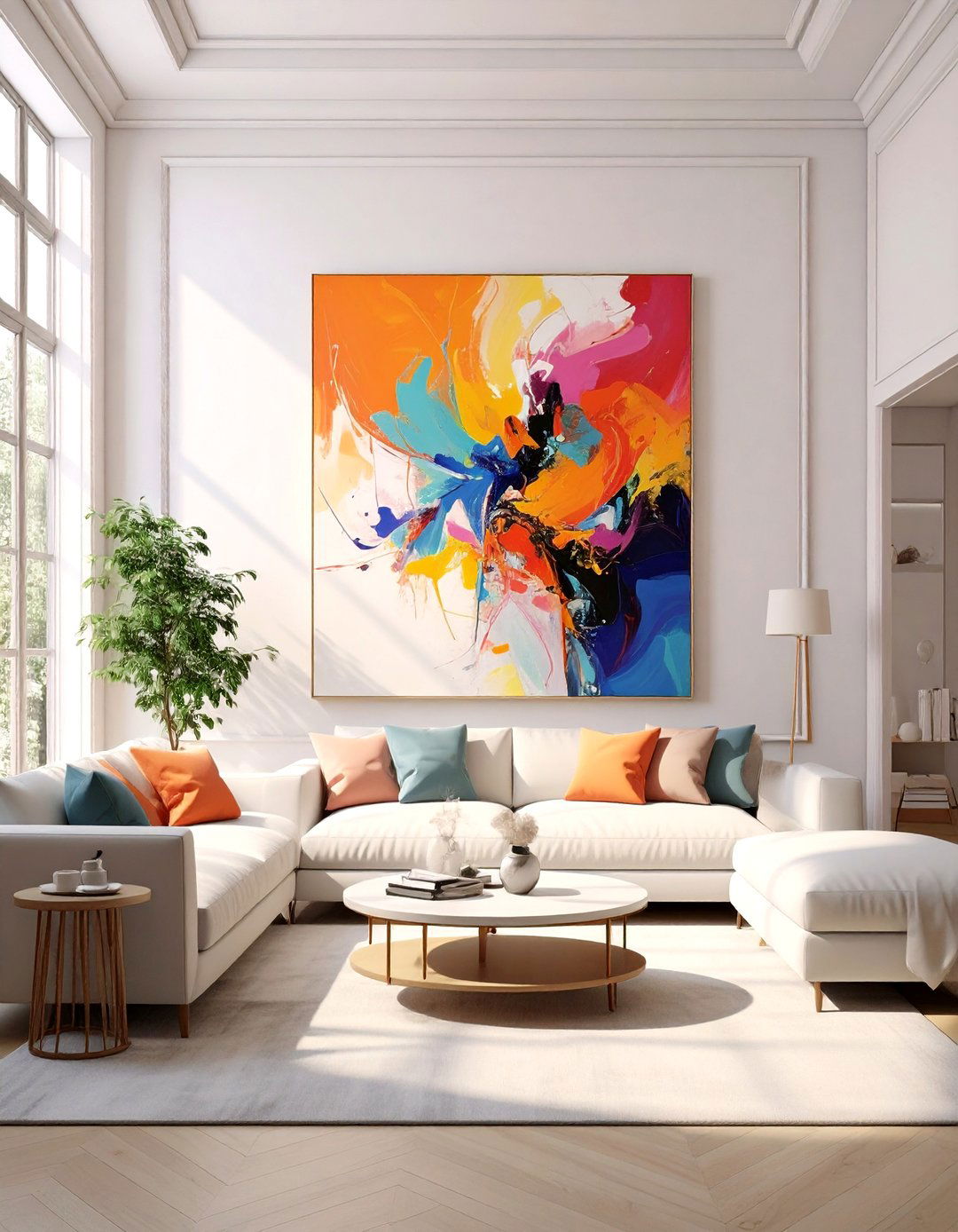 Art Focused Monochrome Interior Design - 30 what is monochrome interior design ideas