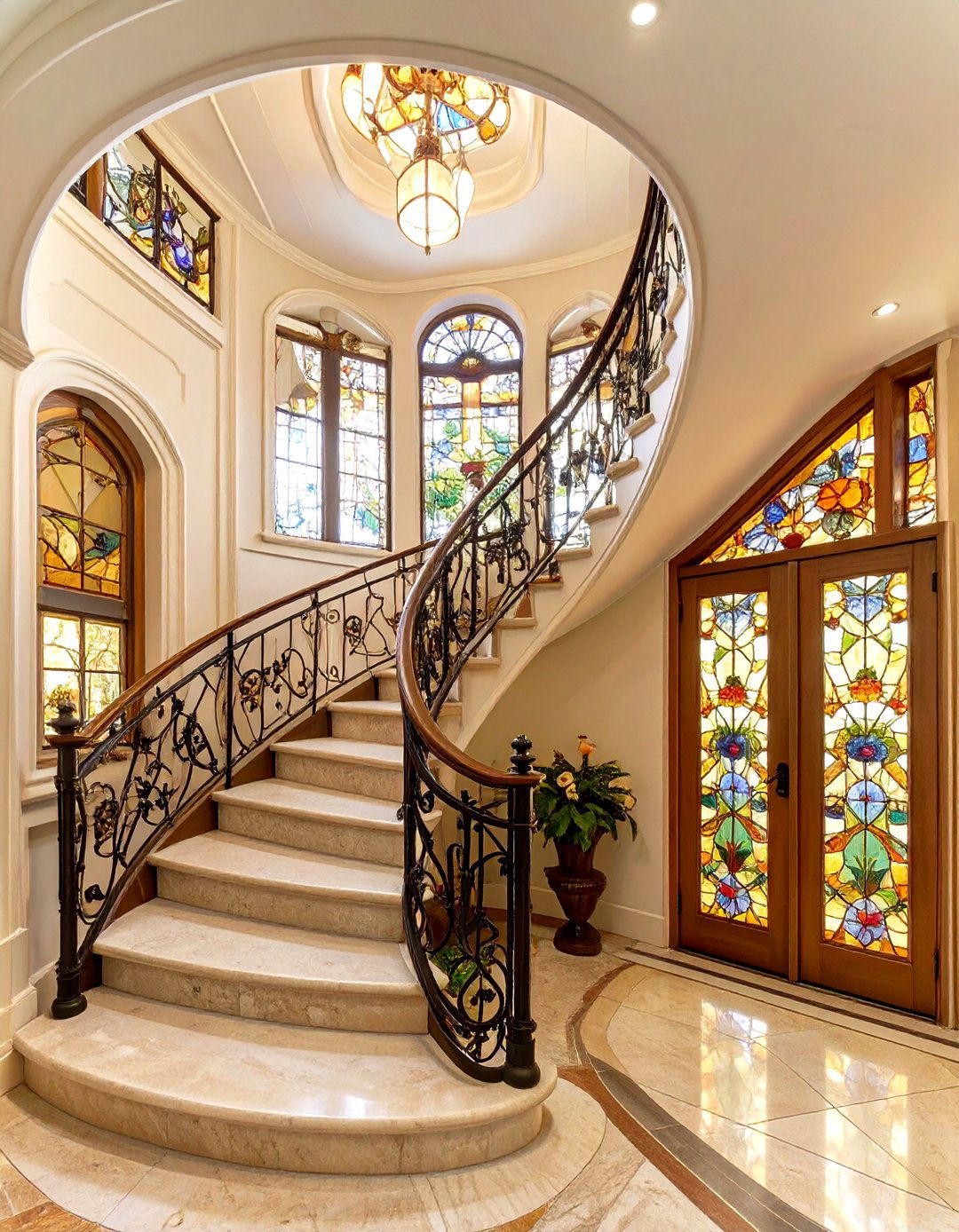 Art Nouveau Curves - 30 house design styles ideas