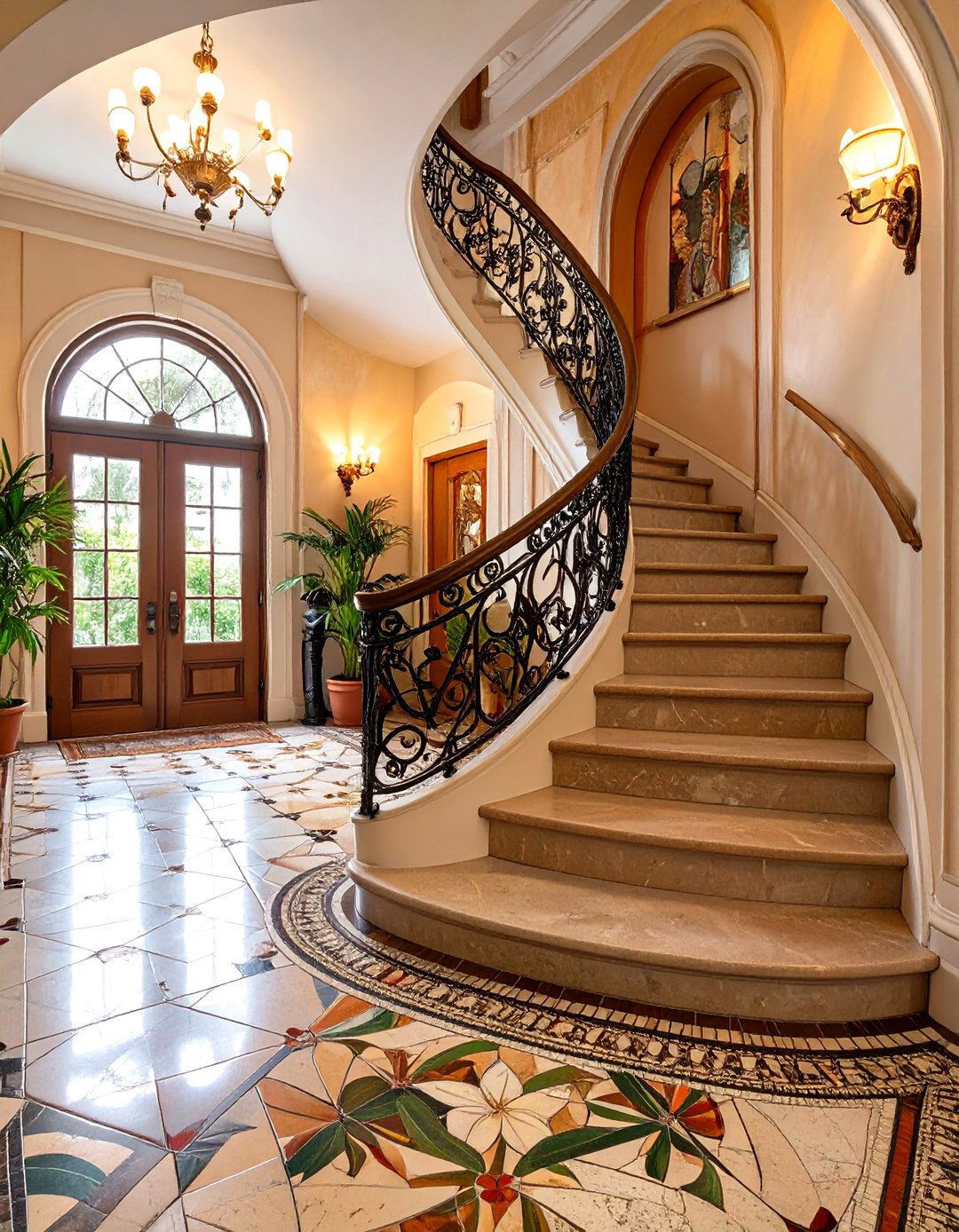 Art Nouveau Entry Hall - 30 interior design blog ideas