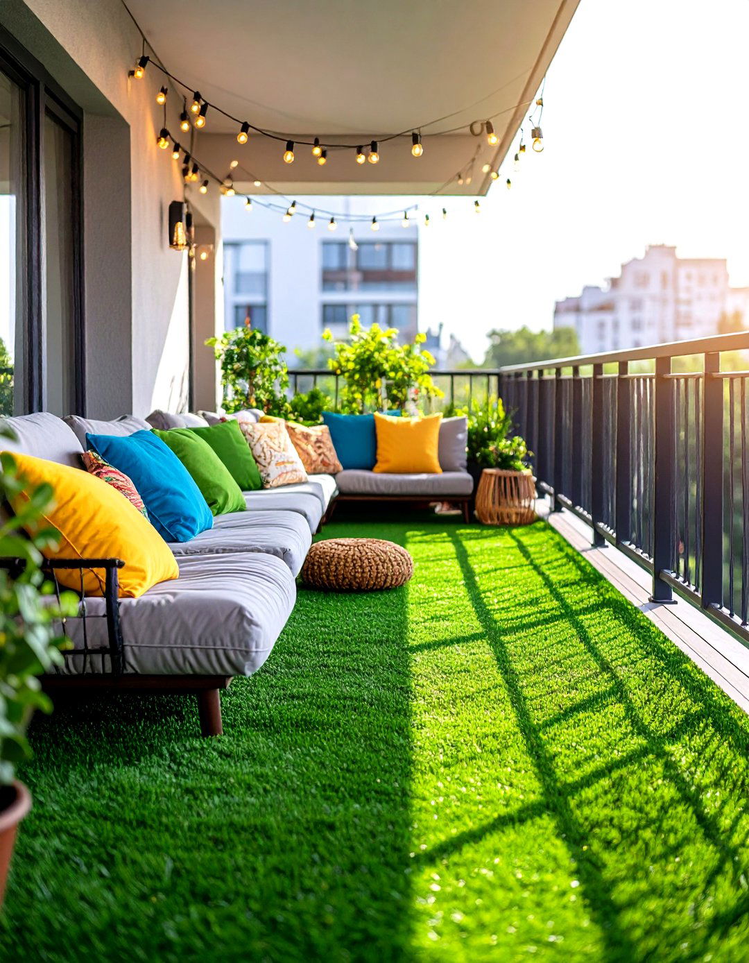 Artificial Grass Porch Flooring - 30 porch flooring ideas