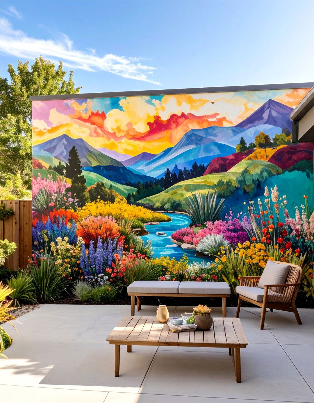 30 Modern Backyard Wall Ideas for Privacy and Style - We Love Home Blog