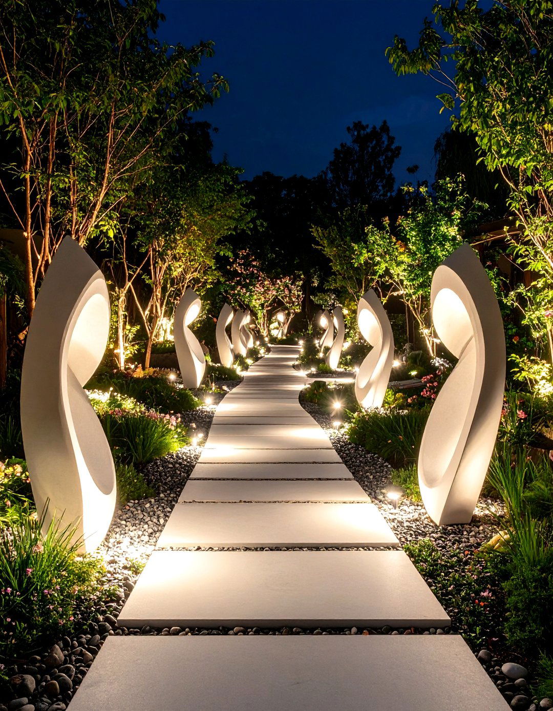 Artistic Sculpture Garden Plan - 30 backyard design software ideas