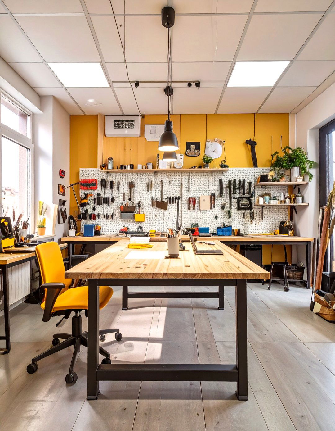 Artistic Studio Office Study Room - 30 office study room ideas