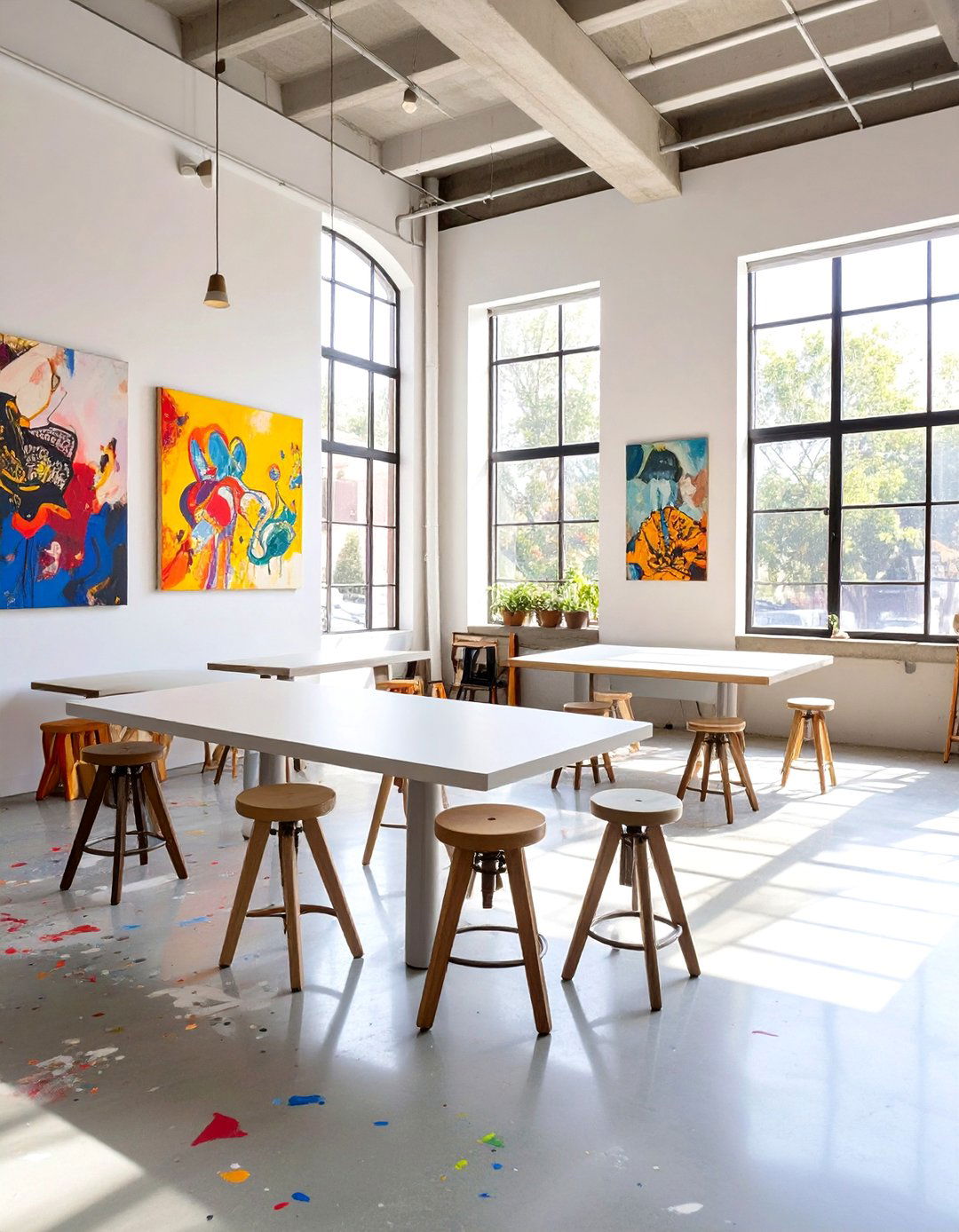 Artists Studio Cafe - 30 cafe interior design ideas