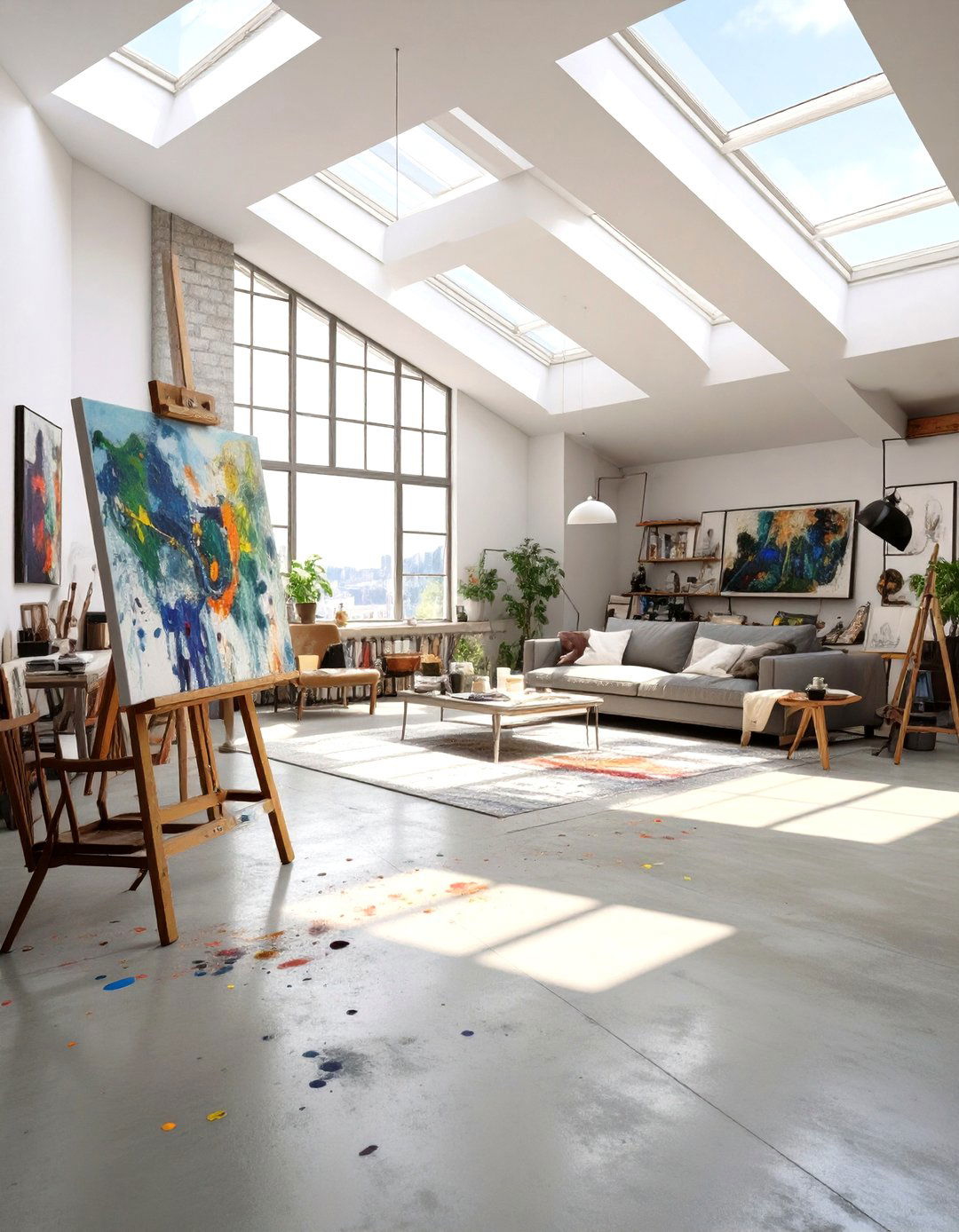 Artists Studio Open Living Room - 30 open living room ideas