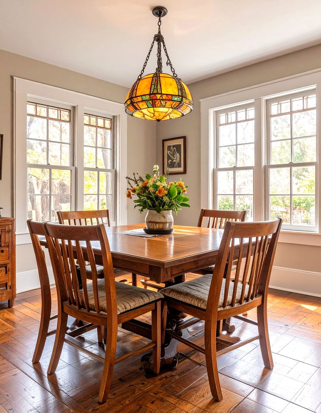 Arts and Crafts Dining Room - 30 casual dining room ideas