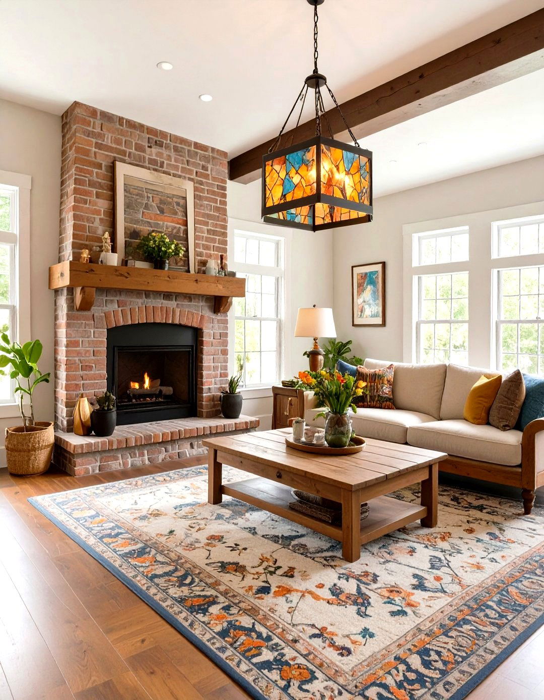 Arts and Crafts Family Room - 30 sims 4 living room ideas