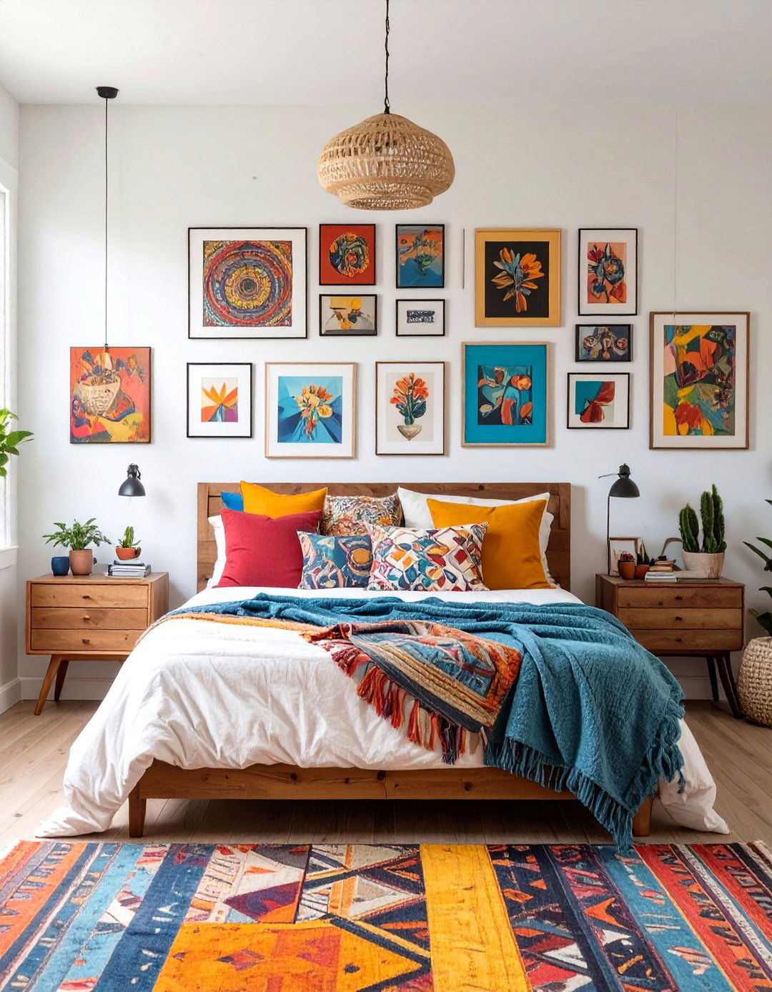 Artsy Eclectic Bedroom - 30 cute bedroom ideas