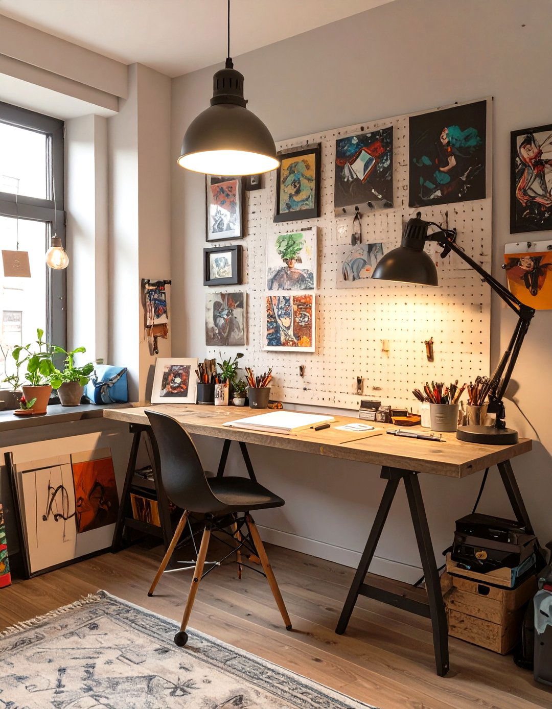 Artsy Studio Dorm Decor - 30 dorm decor ideas
