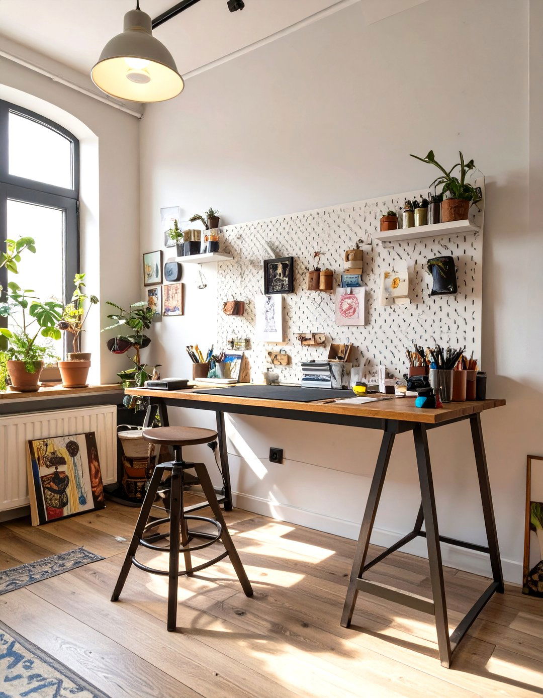 Artsy Studio Office - 30 cute office ideas