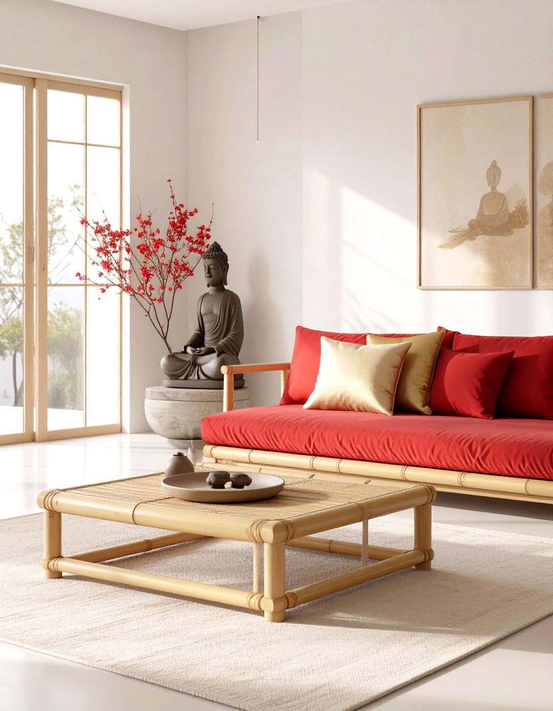 Asian Fusion Sala with Mixed Influences - 30 sala interior design living room ideas
