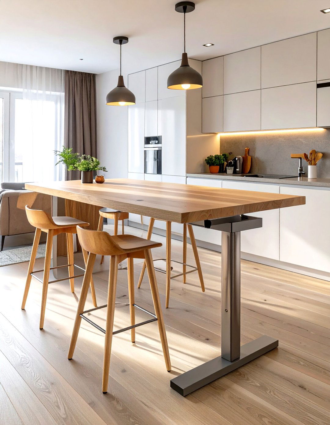 Asymmetrical Kitchen Table Design - 30 what are the best modern kitchen table designs ideas