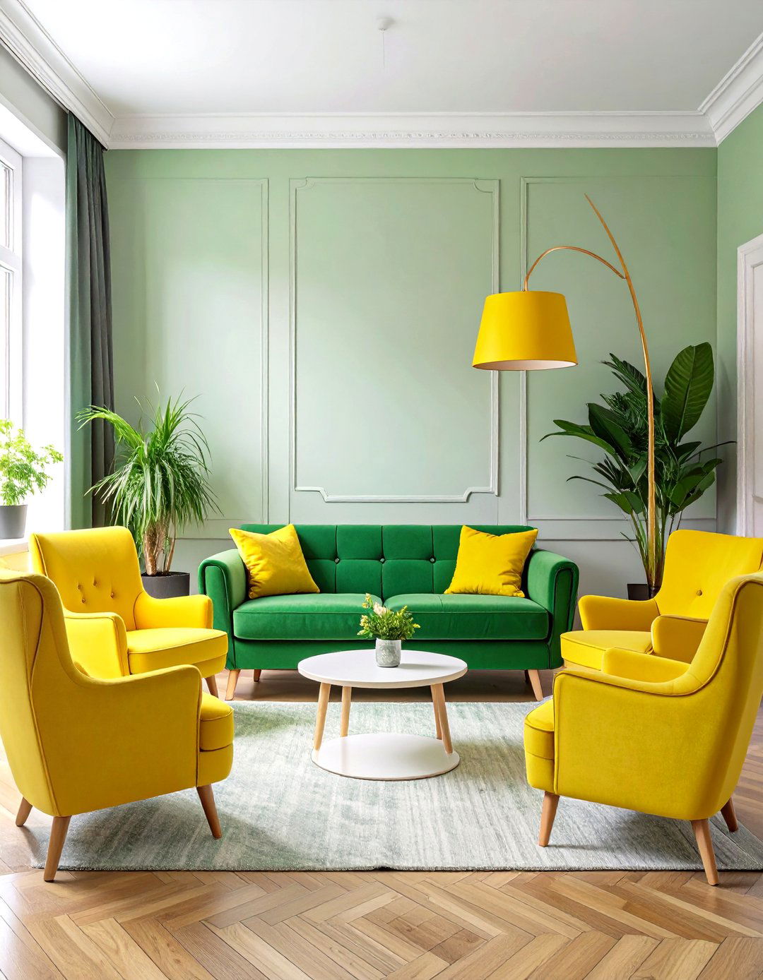 Asymmetrical Small Living Room Layout for Dynamic Flow - 30 small living room layout ideas