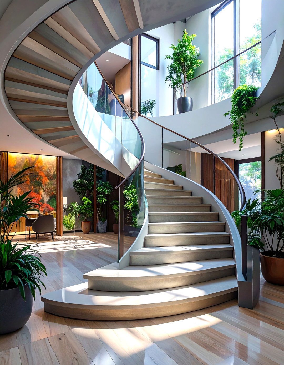 30 Open Basement Stair Ideas for a Modern Entry - We Love Home Blog